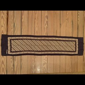 Celine vintage long scarf in silk